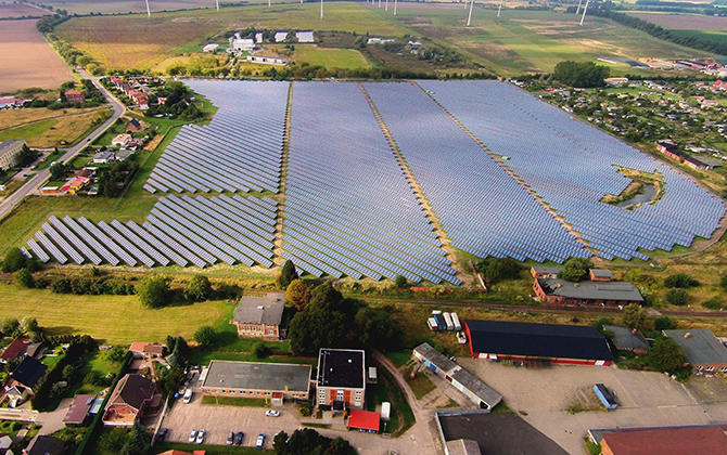 Photovoltaik Friedland SW Solar Solarpark