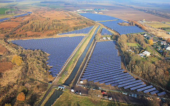 Photovoltaik Friedland Solar Solarpark