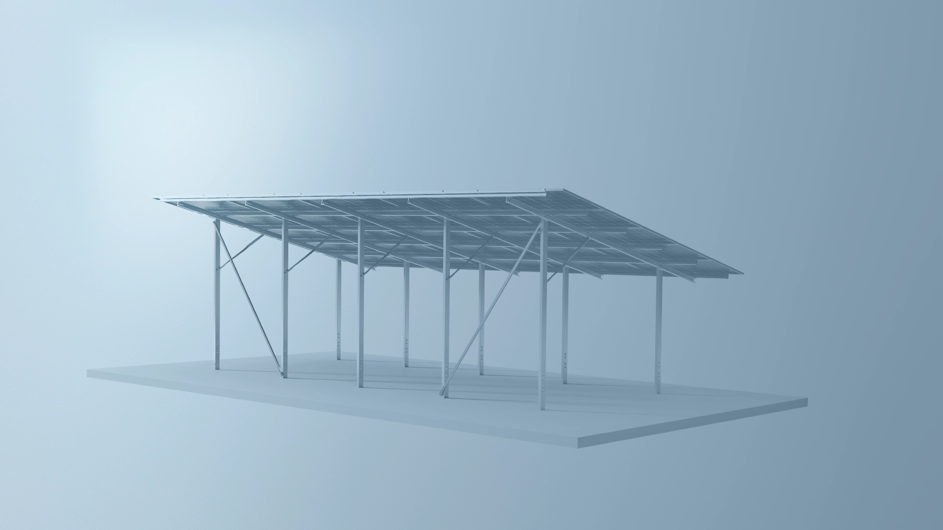 Agri-PV Montagesystem