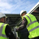 Monteure Solarpark