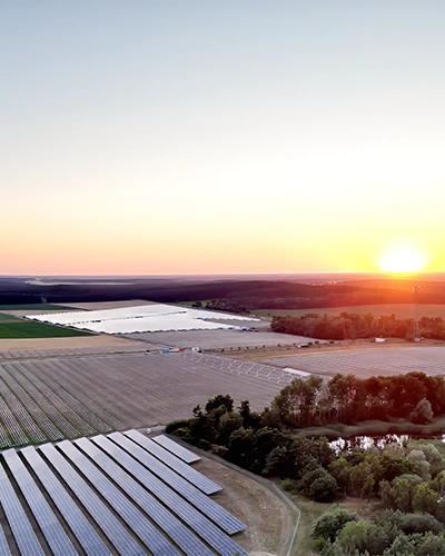 solarpark aus der luft