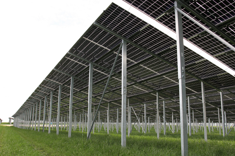 agri pv montagesystem
